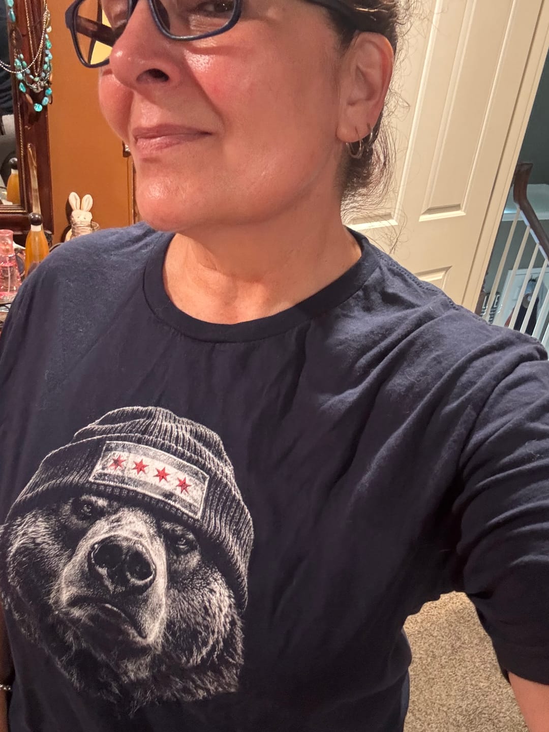 Customer photo review of Chi Town Bear T-Shirt