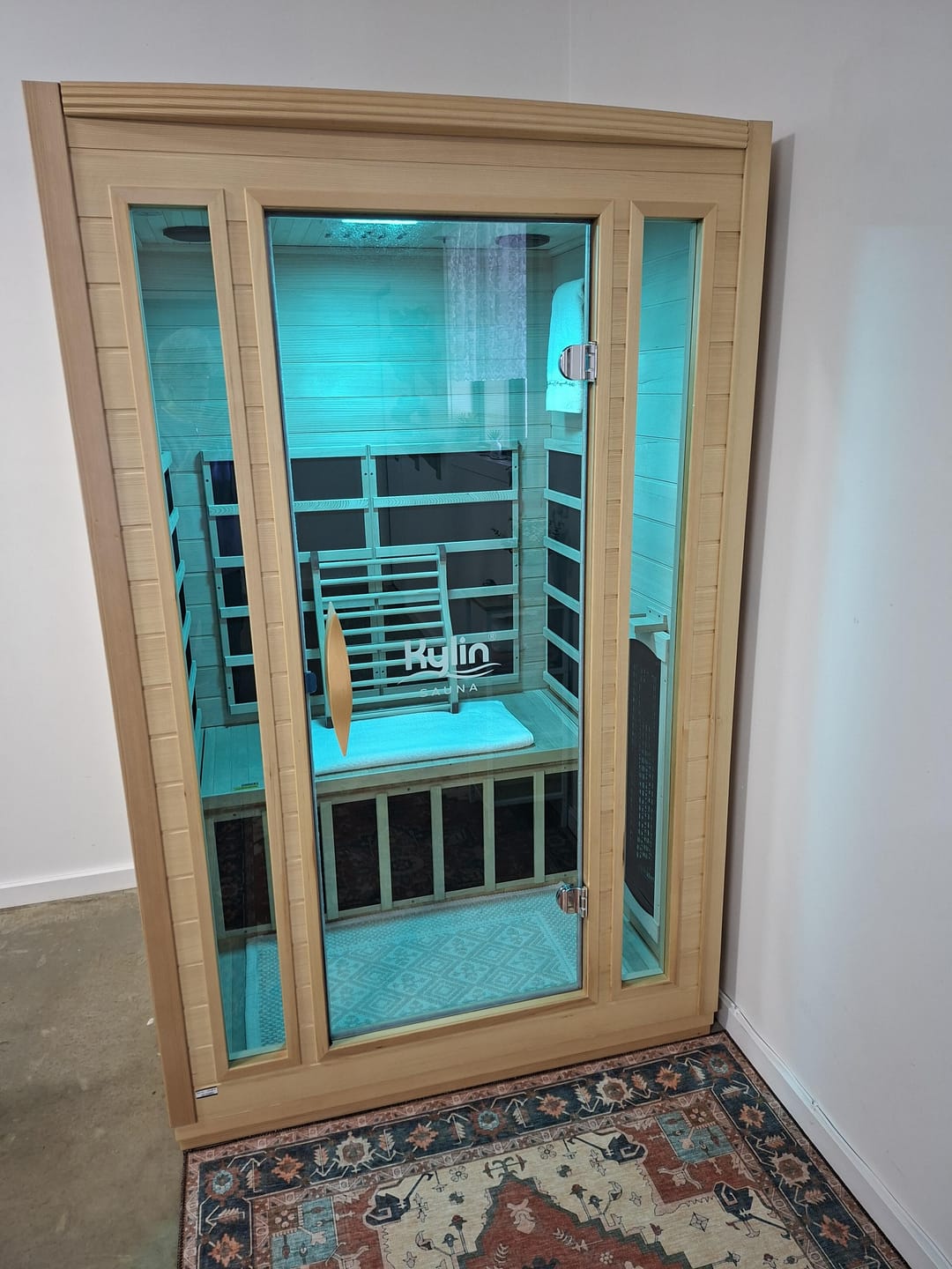 Customer photo review of Sauna Ergonomic Backrest Support - Kylin Sauna Accessories