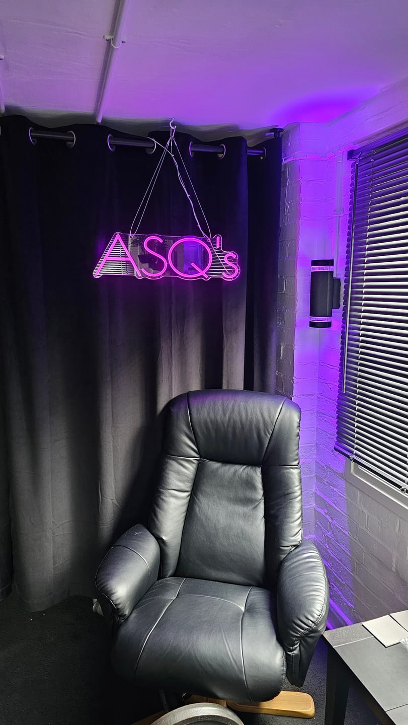 Customer photo review of Custom Neon: ASQ's