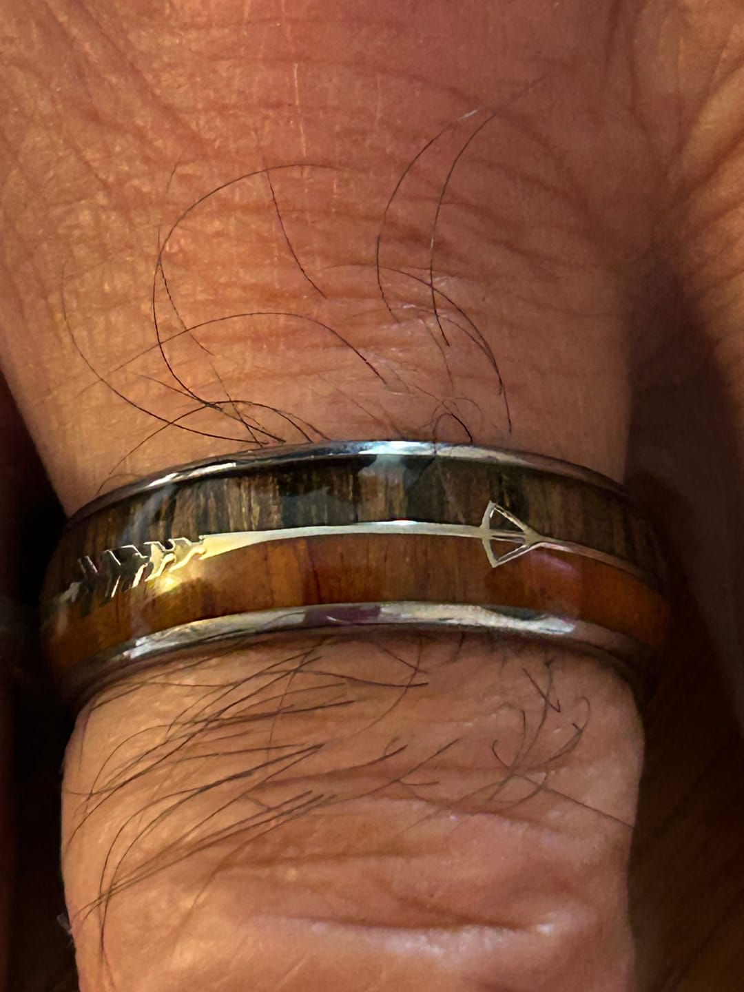 Customer photo review of The Original Harold Arrow 8mm Wonder Ring