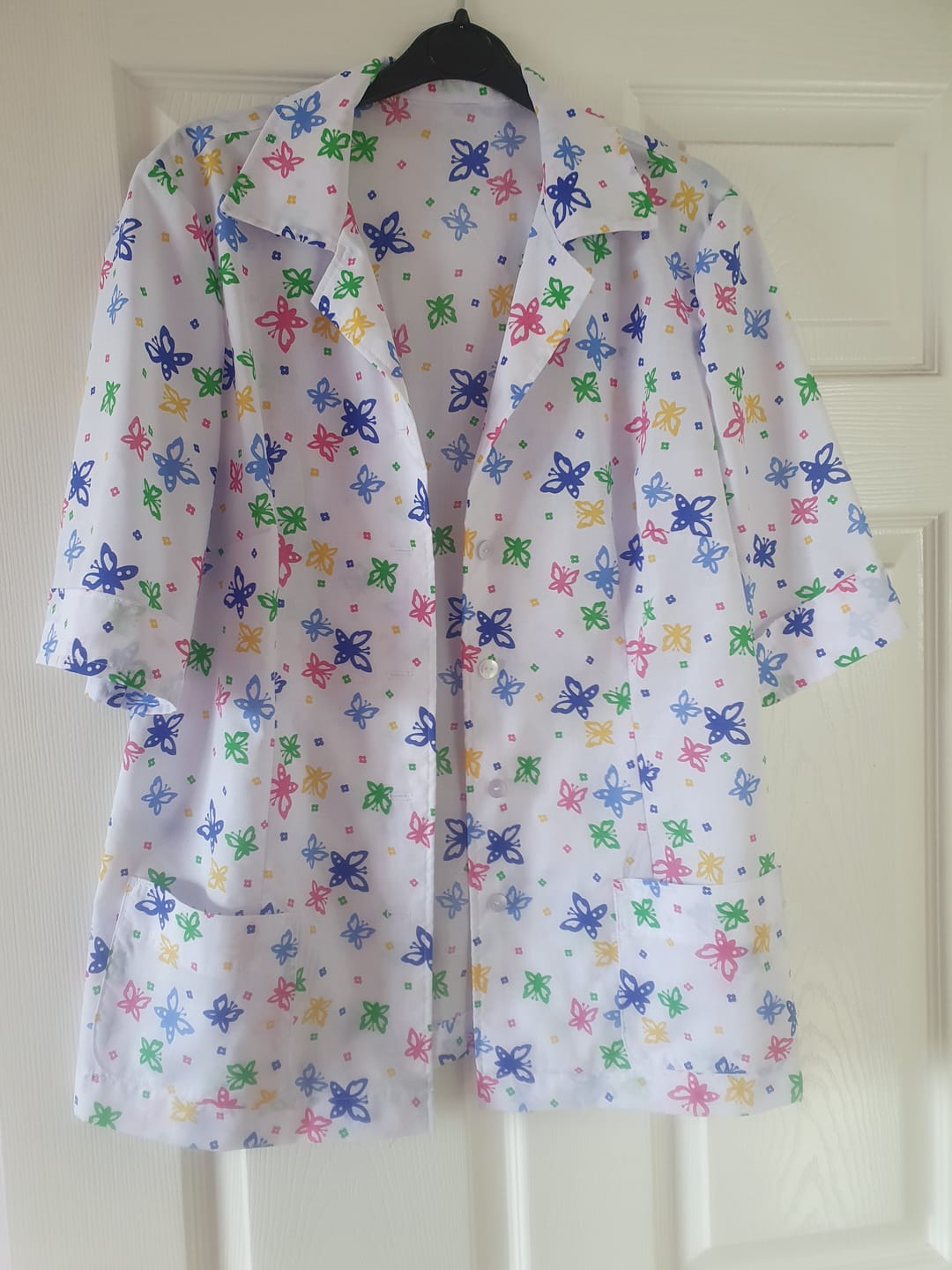 Customer photo review of Multicoloured Butterflies Polycotton Fabric