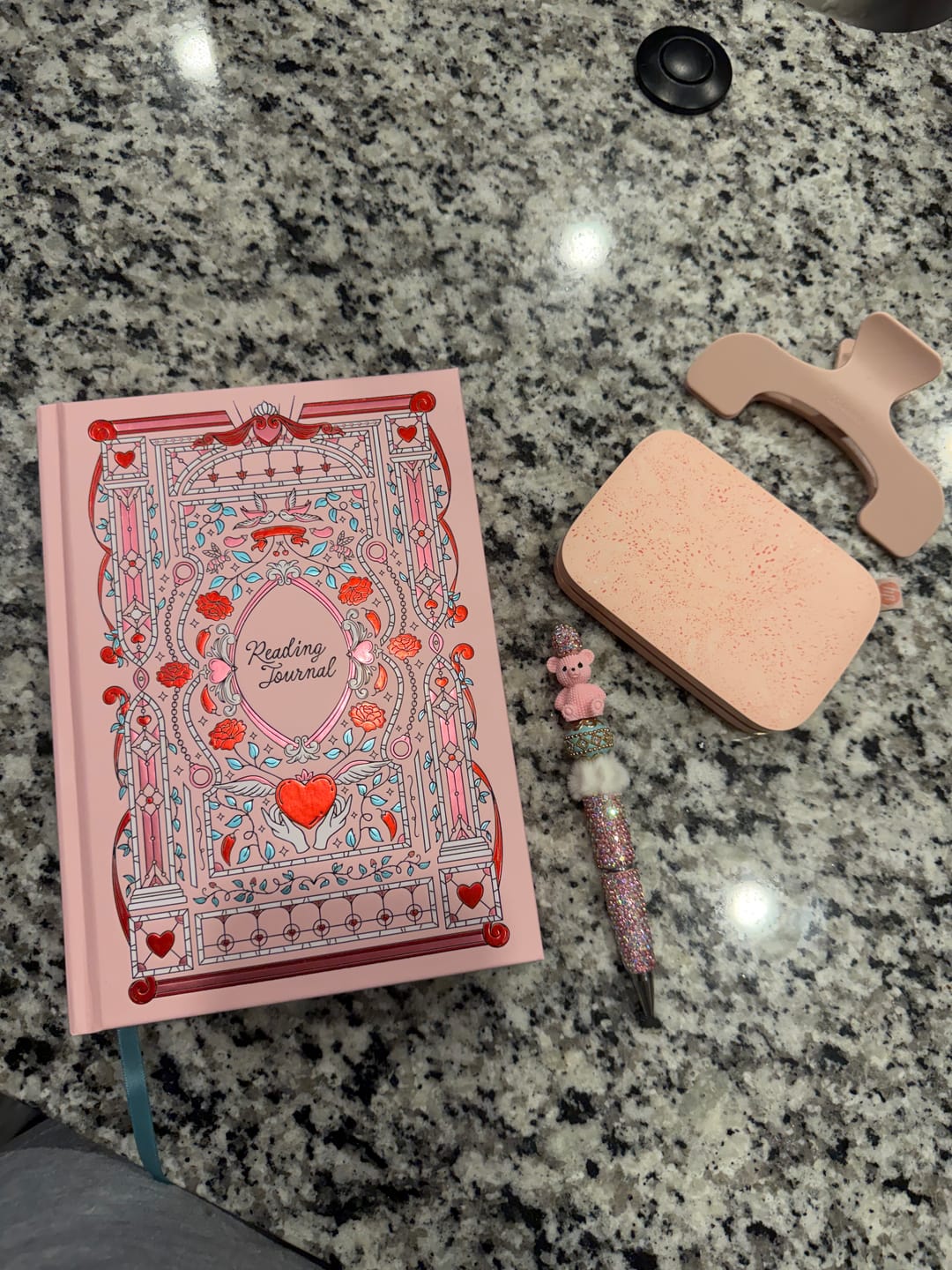 Customer photo review of Reading Journal - Sugar & Spice