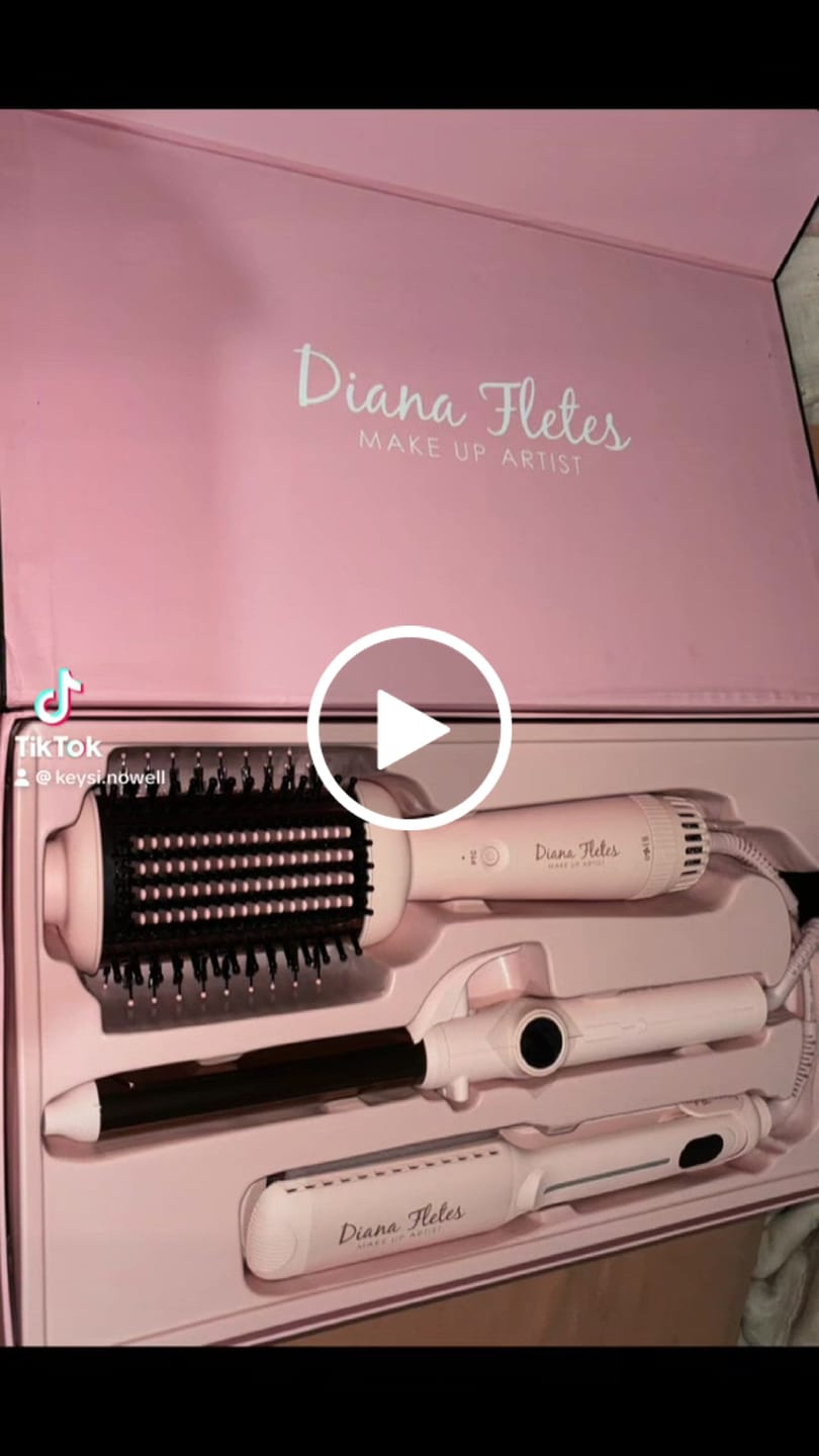 Customer video review of Set 3 en 1 Estilizado Profesional Light Pink