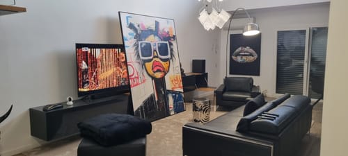 Customer review photo for Abstract Graffiti Art #GA098