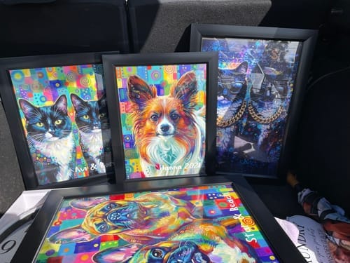 Customer photo review of Personalised Poster - Street Art Graffiti