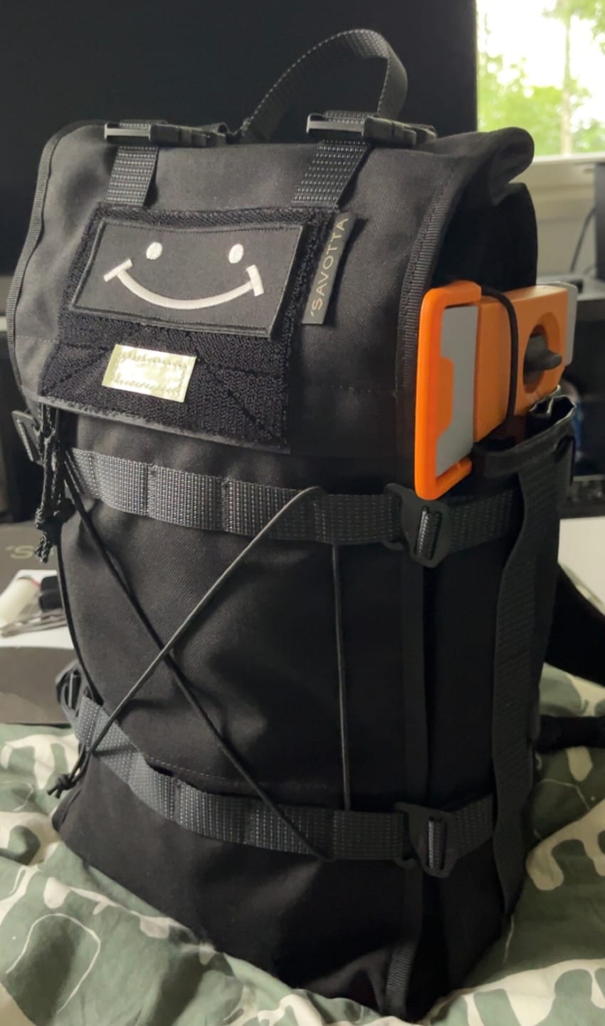 Customer photo review of Kahakka 15L backpack