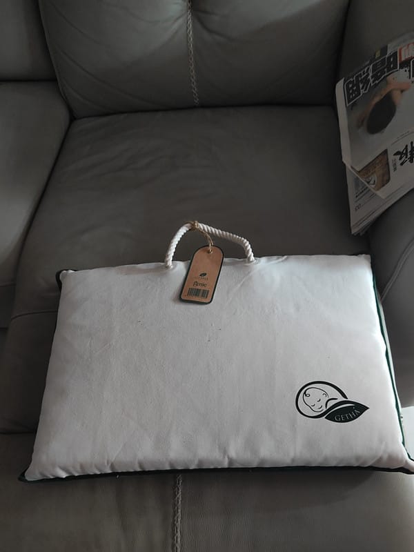 Customer photo review of Getha Sleepy Kids Latex Pillow