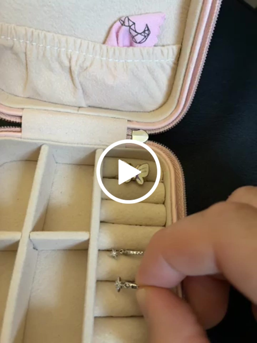 Customer video review of Pendientes Galaxia