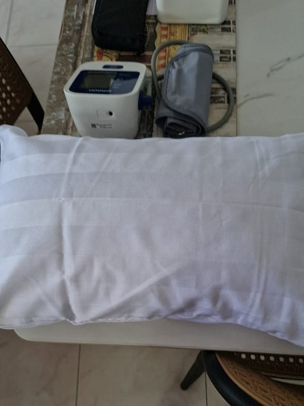 Customer photo review of Getha Travel Pillow - Small
