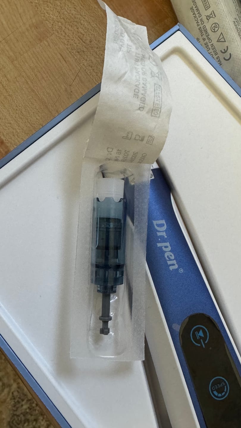 Customer photo review of 12-Pin Replacement Cartridges for Dr. Pen A11 (10 Pack)