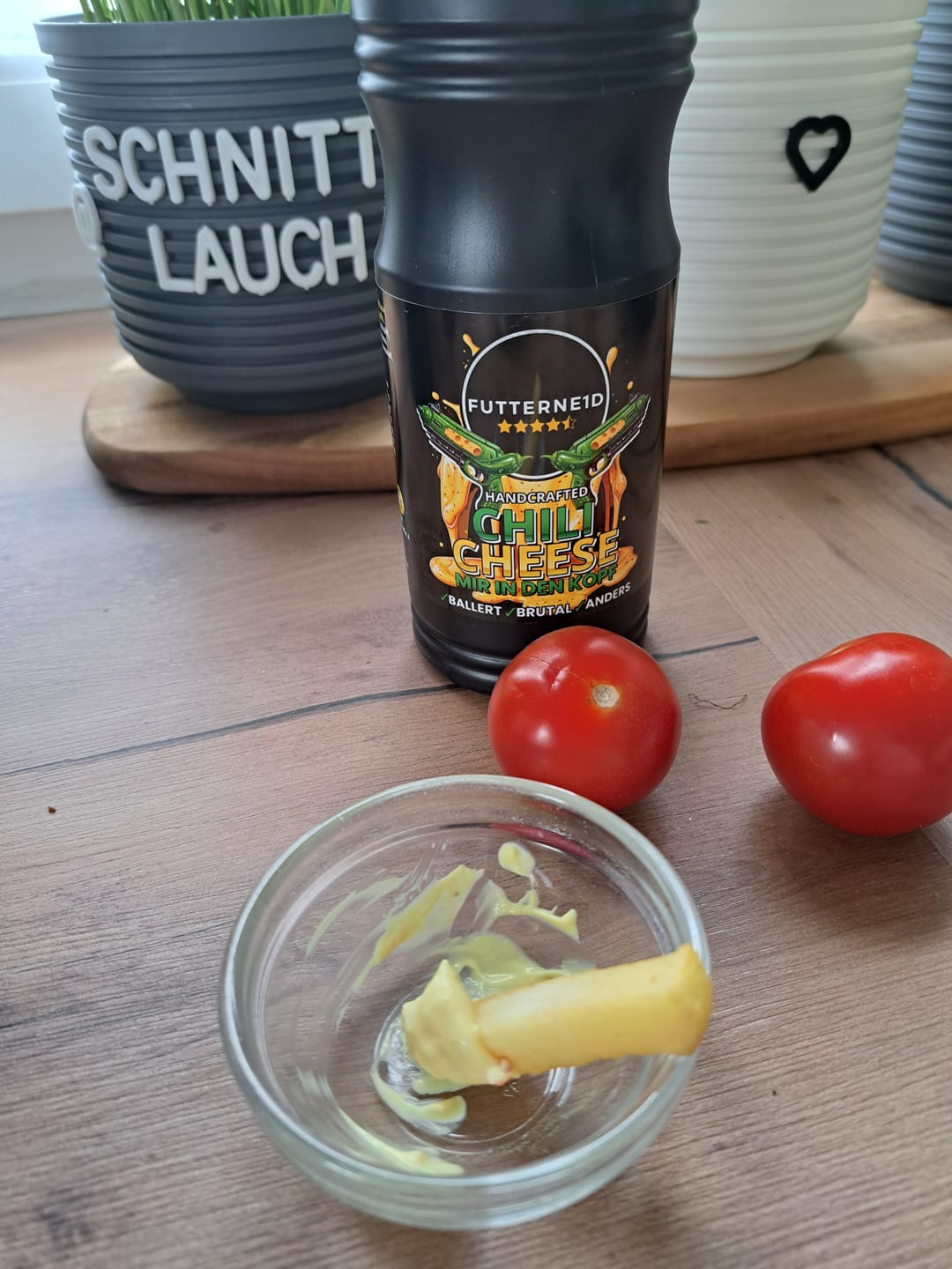 Customer photo review of CHILI CHEESE Sauce 500ml