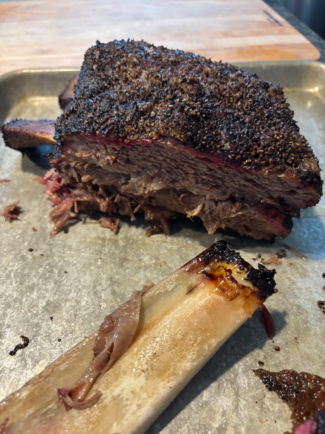Customer photo review of USDA Choice Bone-In Short Ribs
