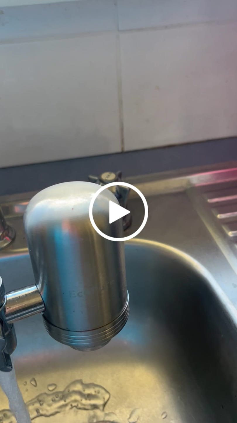 Customer video review of EcoPure™ Tap Filter + Free Filters — Reduces PFAS, Chlorine & Microplastics. Clean Water in 60 Seconds