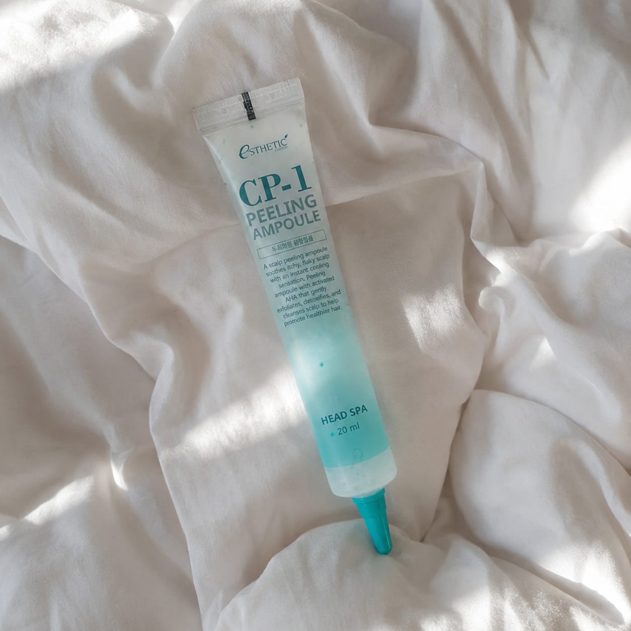 Customer photo review of Atvēsinošs skābju pīlings galvas ādai CP-1 Peeling Ampoule