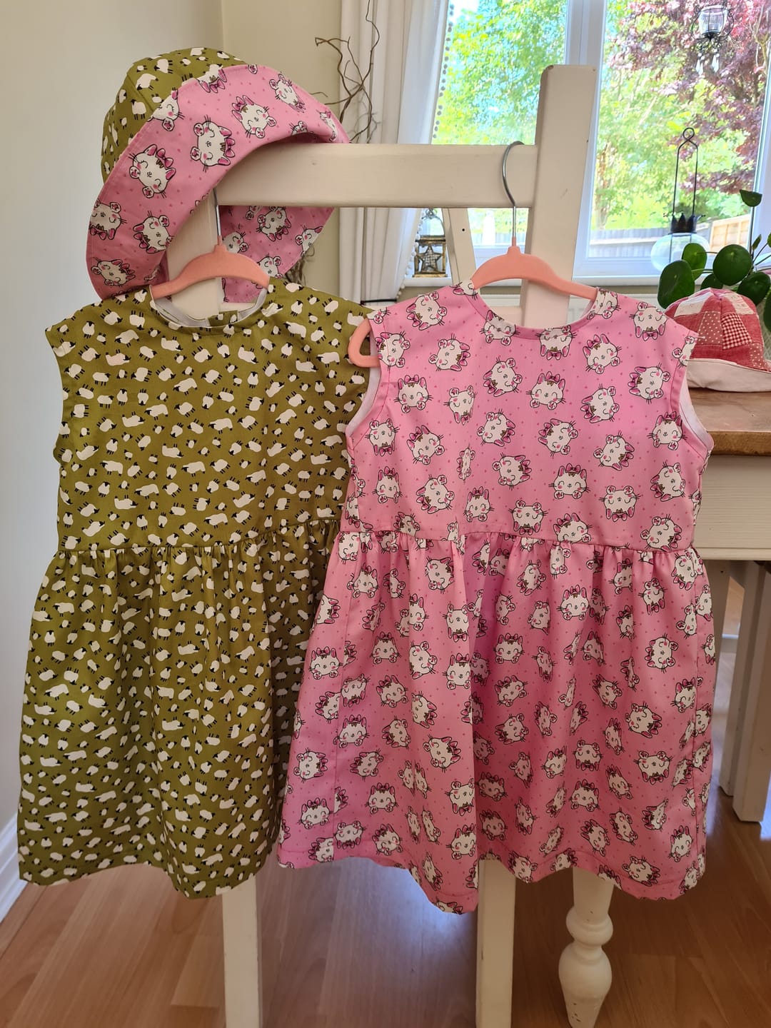 Customer photo review of Tiny Lambs Rose & Hubble Cotton Poplin Fabric
