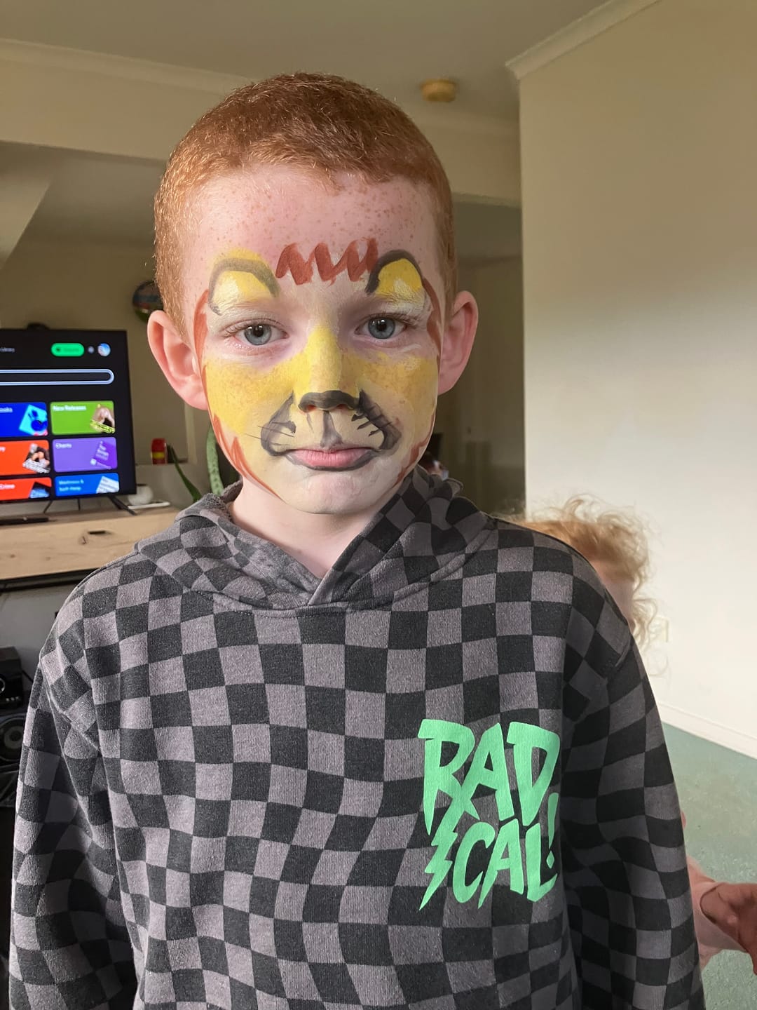 Customer photo review of The Animal Kingdom Face Paint Kit