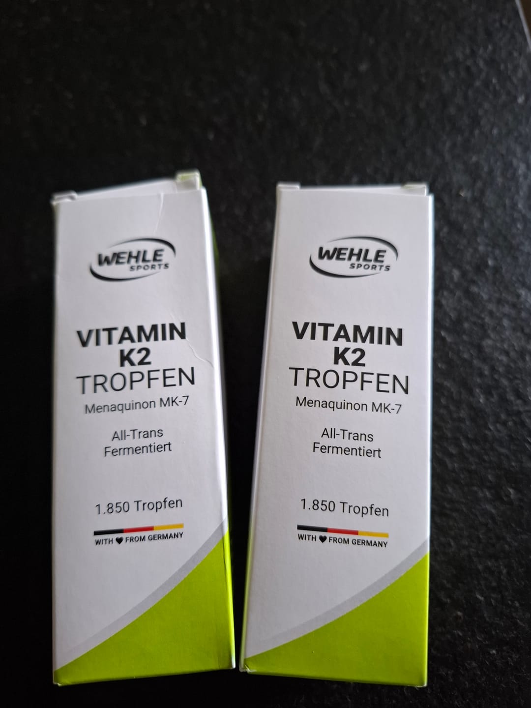 Customer photo review of Wehle Sports Vitamin K2 MK7 Tropfen - 50ml  1850 Tropfen