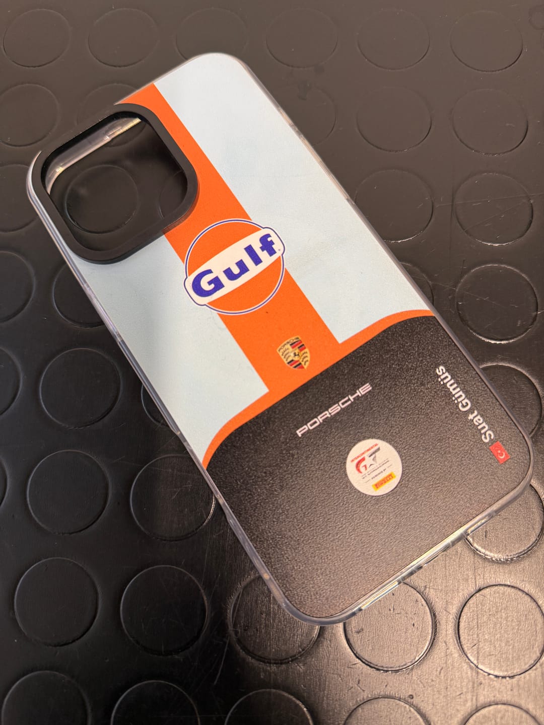 Customer photo review of Gulf Porsche GT Livery - Individuelle Handyhülle für iPhone