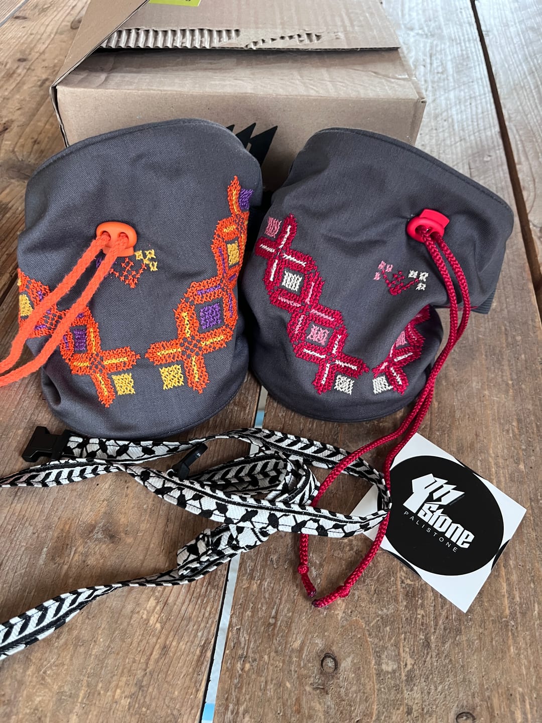 Customer photo review of BIR AL-SABE' CHALK BAG