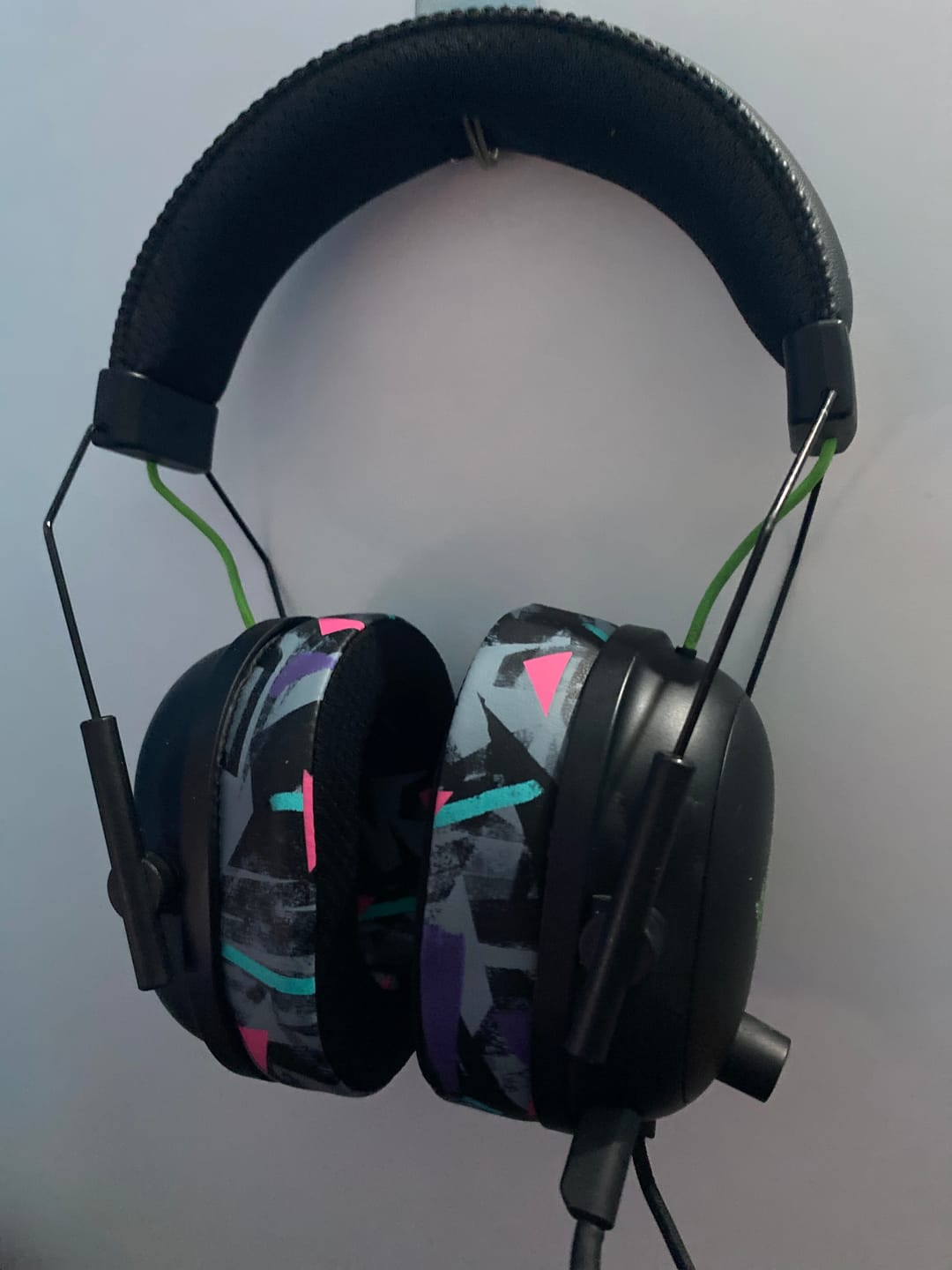 Customer photo review of Wicked Cushions FreeZe Soğutma Jelli Kulaklık Pedleri - Razer BlackShark V2 Pro