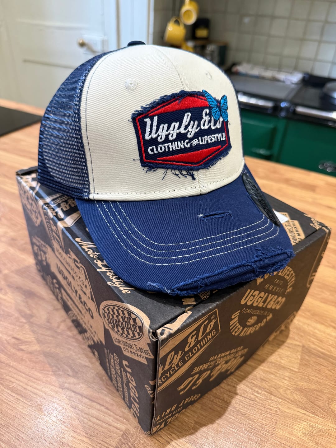Customer photo review of Sylvain Guintoli x Diamond Charity Cap – 100% Donation
