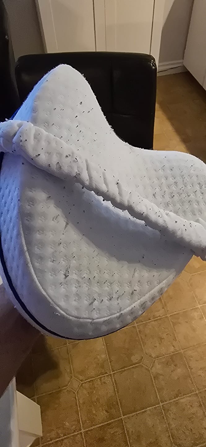 Customer photo review of Housse de rechange lavable - Oreiller d'Alignement Cervical
