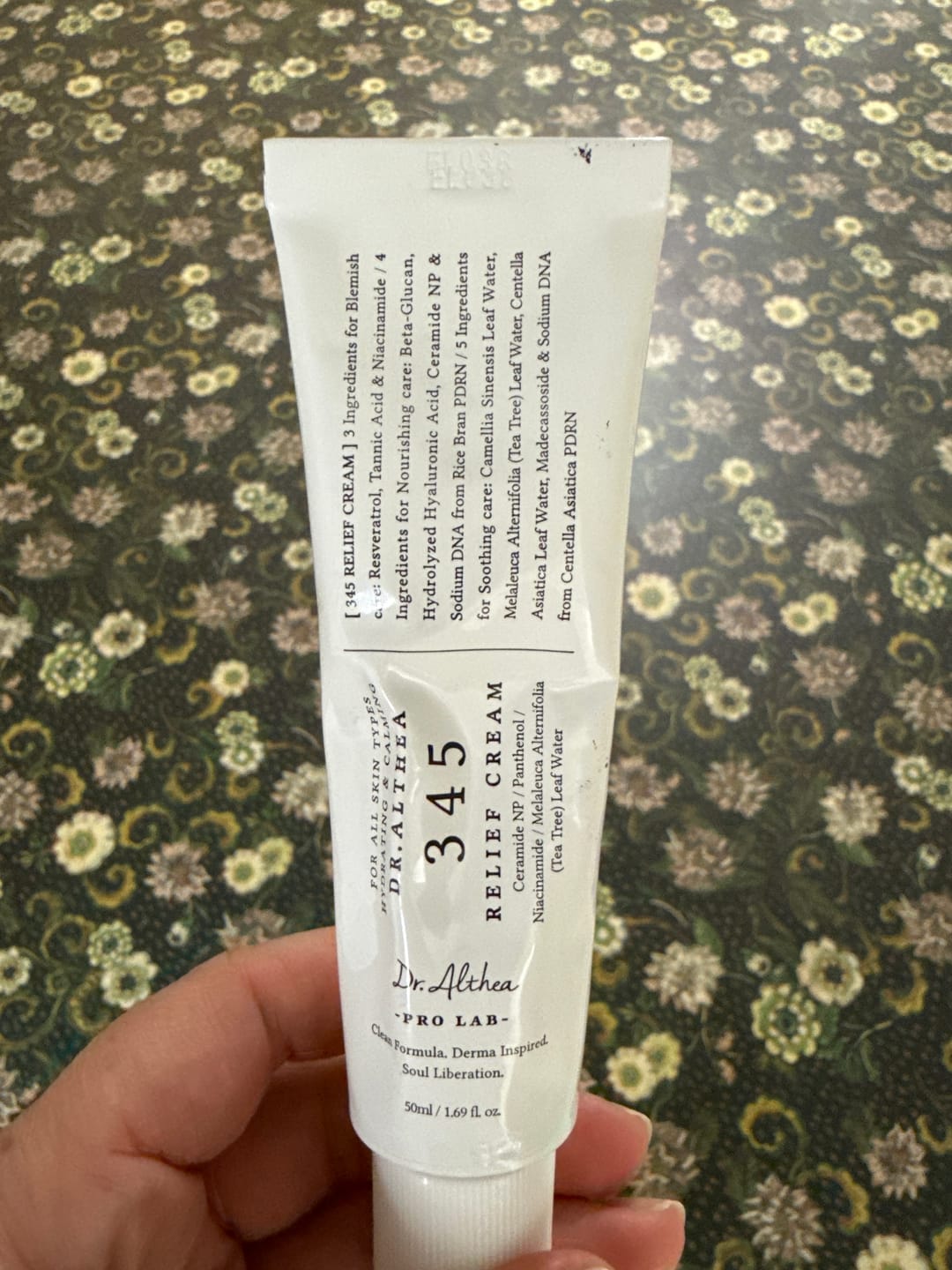 Customer photo review of Nomierinošs krēms ar resveratrolu Dr. Althea 345 Relief Cream