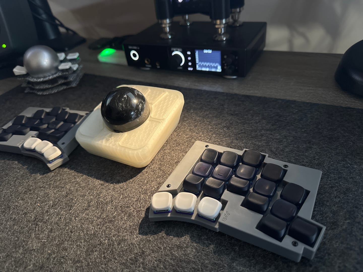 Customer photo review of Choc V1 Lame Keycap Set