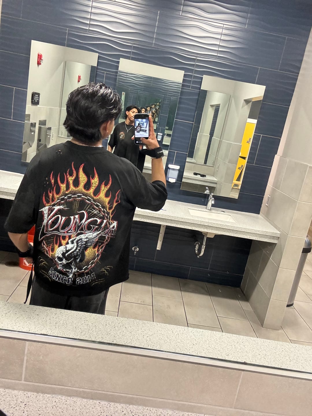 Customer photo review of 4008 - Ring of Fire Tees