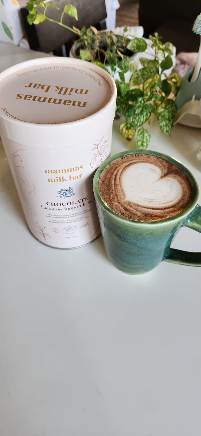 Customer photo review of Chocolate Lactation Blend