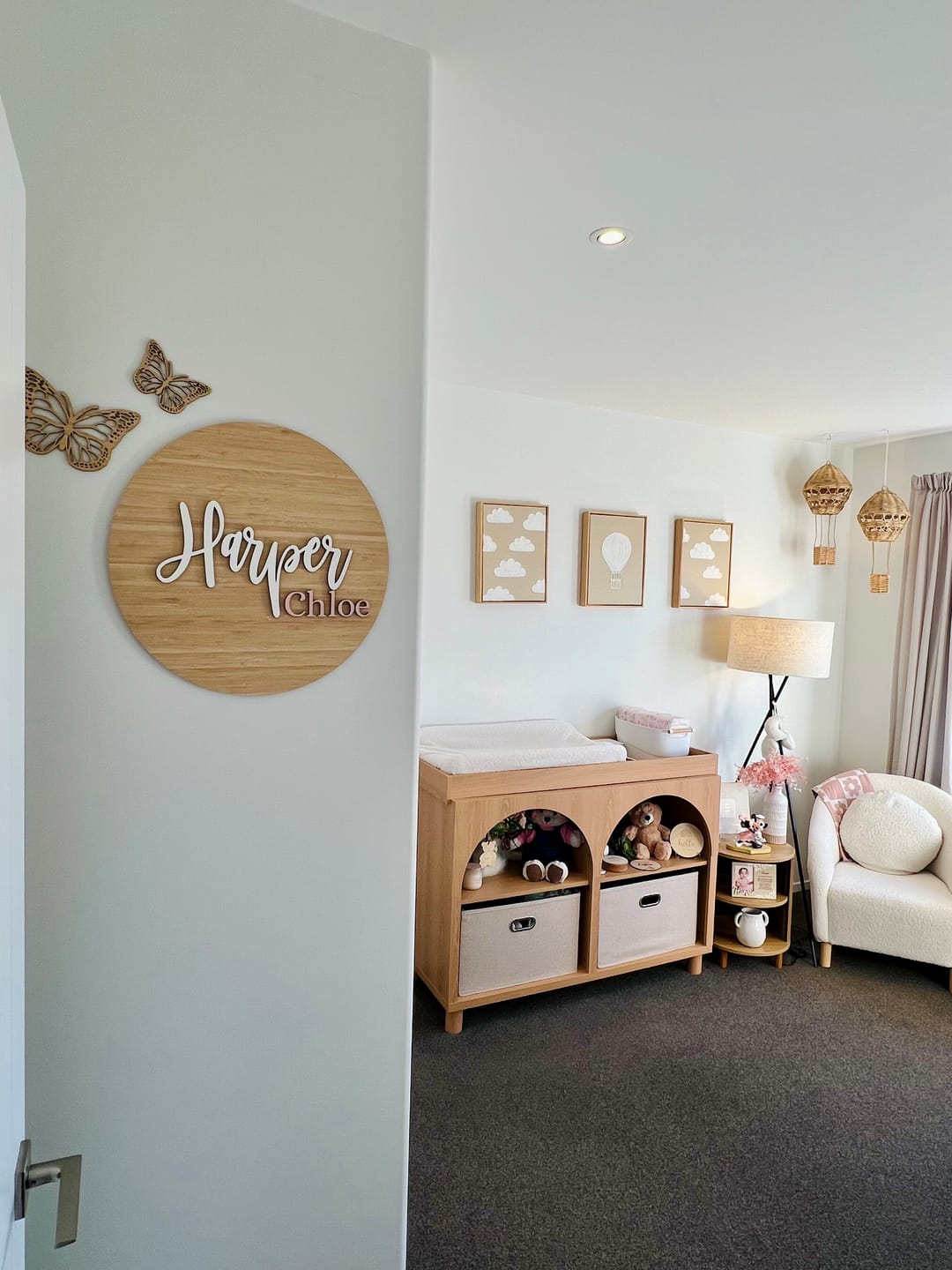 Customer photo review of Two Names On Bamboo Circle