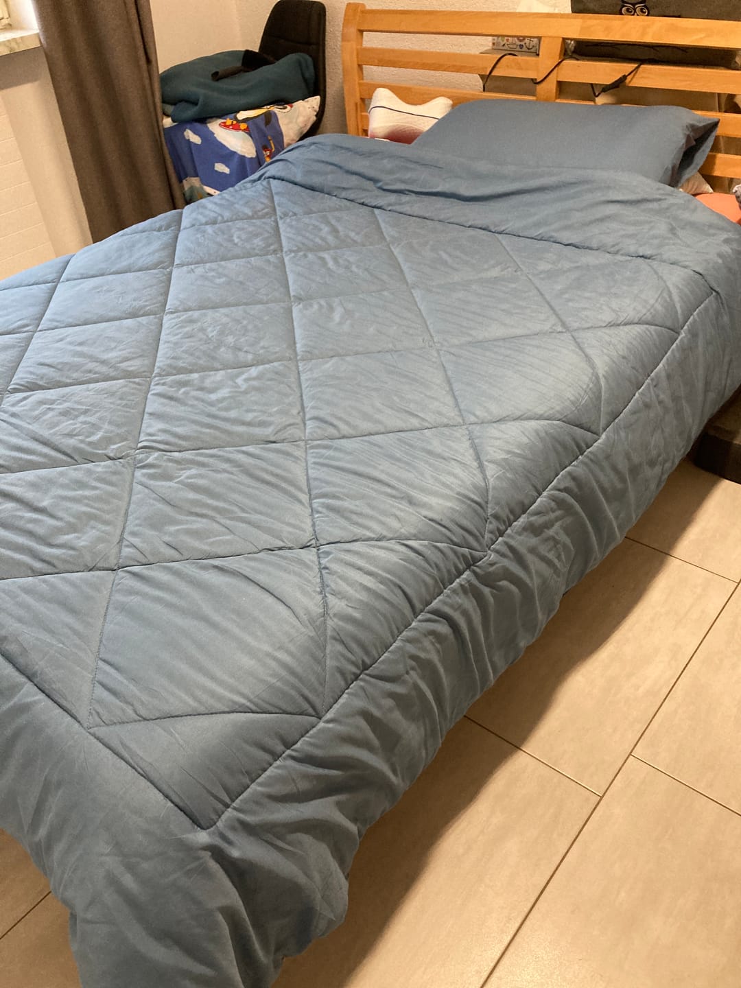 Customer photo review of EasySleep® Decke – Die schnelltrocknende 2-in-1 Bettdecke, die Bettwäsche überflüssig macht.