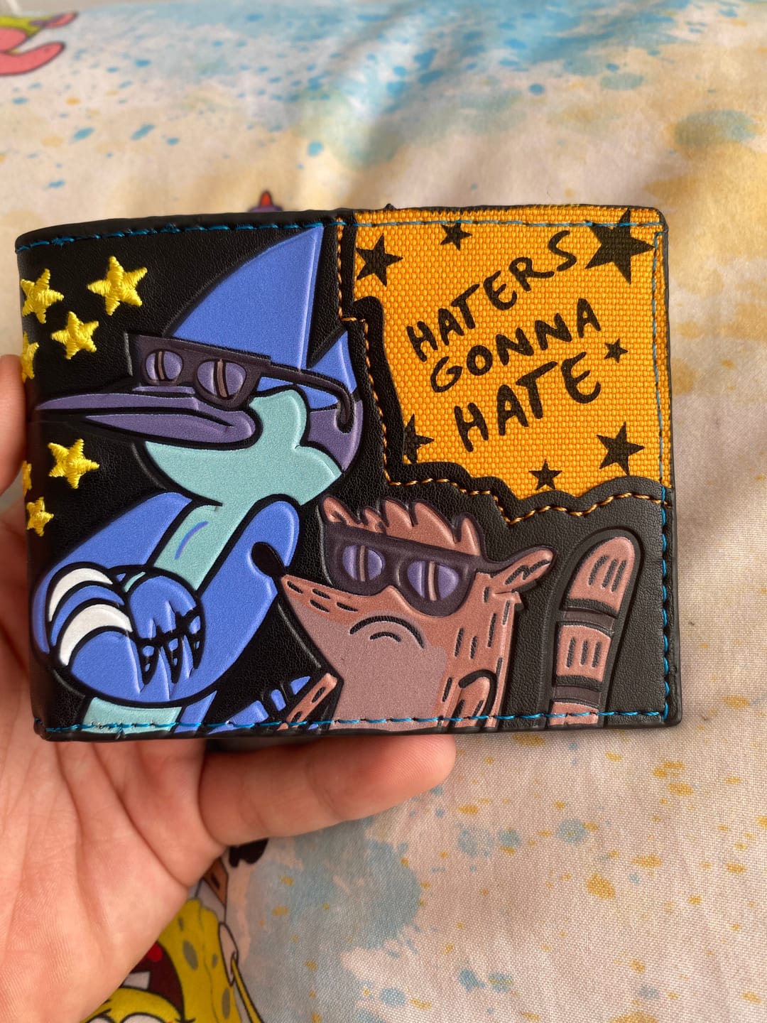 Customer photo review of Regular Show Cüzdan