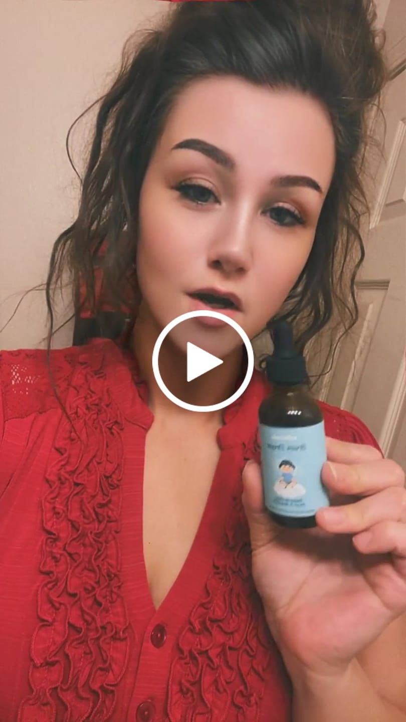 Customer video review of Brain Drops