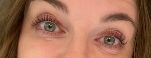 Customer photo review of SimplyLash Kit - Gör din egen franslyft