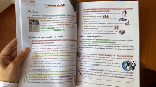 Recenzie cu fotografie de la un client despre Carte Română Bacalaureat Bacademia (temă și viziune, caracterizare, relație) - Ediția II