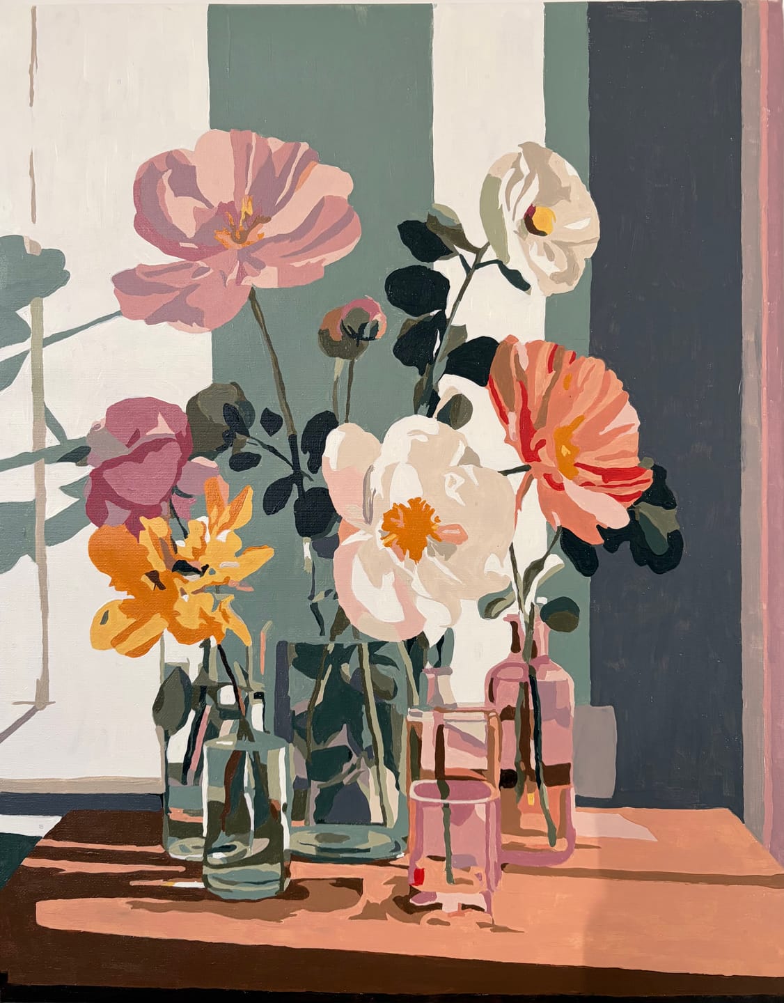 Customer photo review of Beauty in glass | Paint by Number