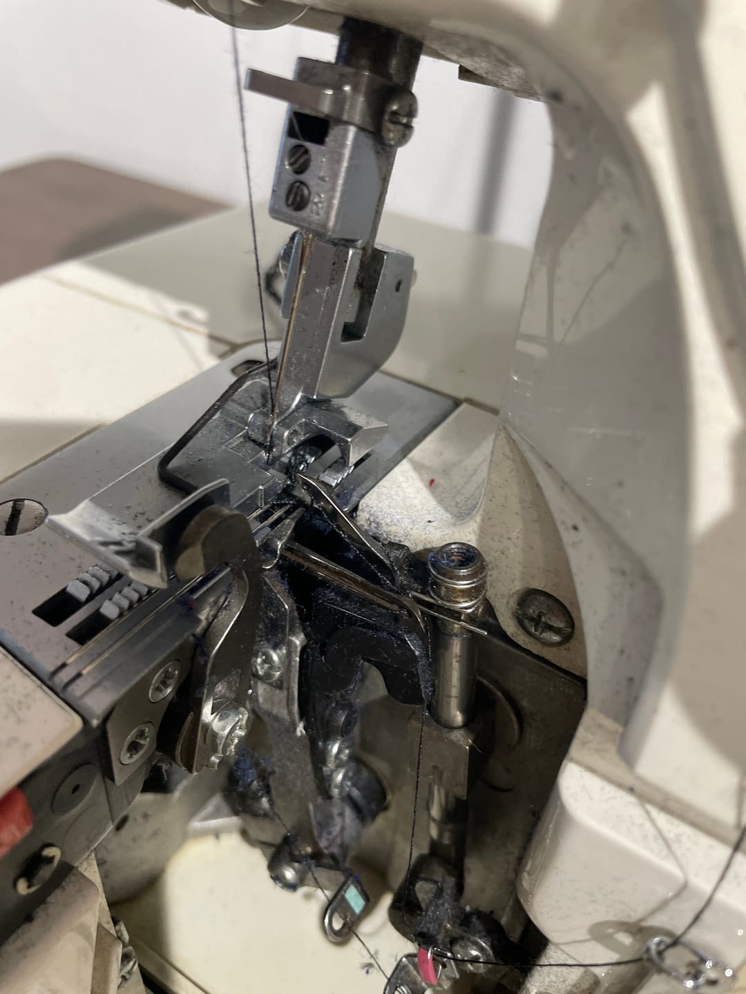 Customer photo review of Upper and Lower Knife Set (Generic), Janome