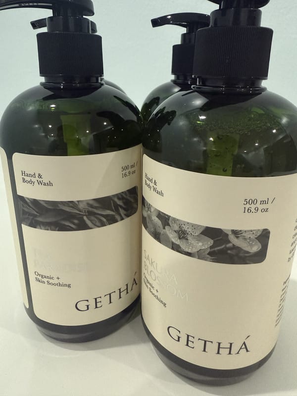 Customer photo review of Getha Premium Botanical Body Wash 500ml