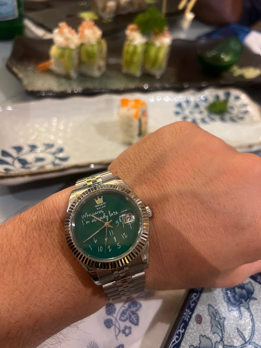 Customer photo review of EONDATE MAXI CLASSIC WATCH