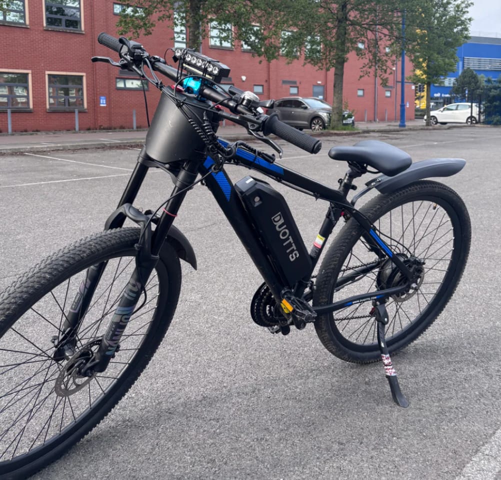 Customer photo review of DUOTTS C29 Electric Bike