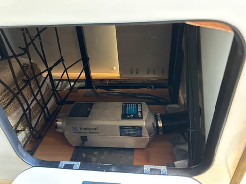 Customer photo review of Air Bluetooth Diesel Air Heater 2kW, 5kW & 8kW 12V/24V UK