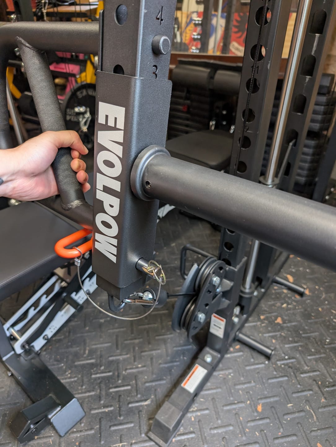 Customer photo review of EVOLPOW Adjustable Lever Arms