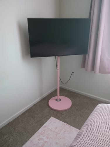 Customer photo review of Master V2 FT48 Floor TV Stand With Wheels