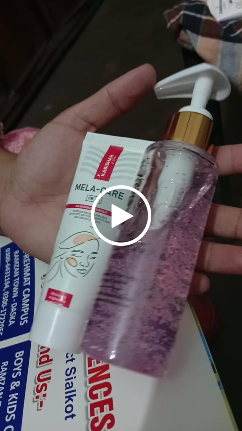 Customer video review of Pigmentation Bundle: Face Wash & Melasma Cream Duo