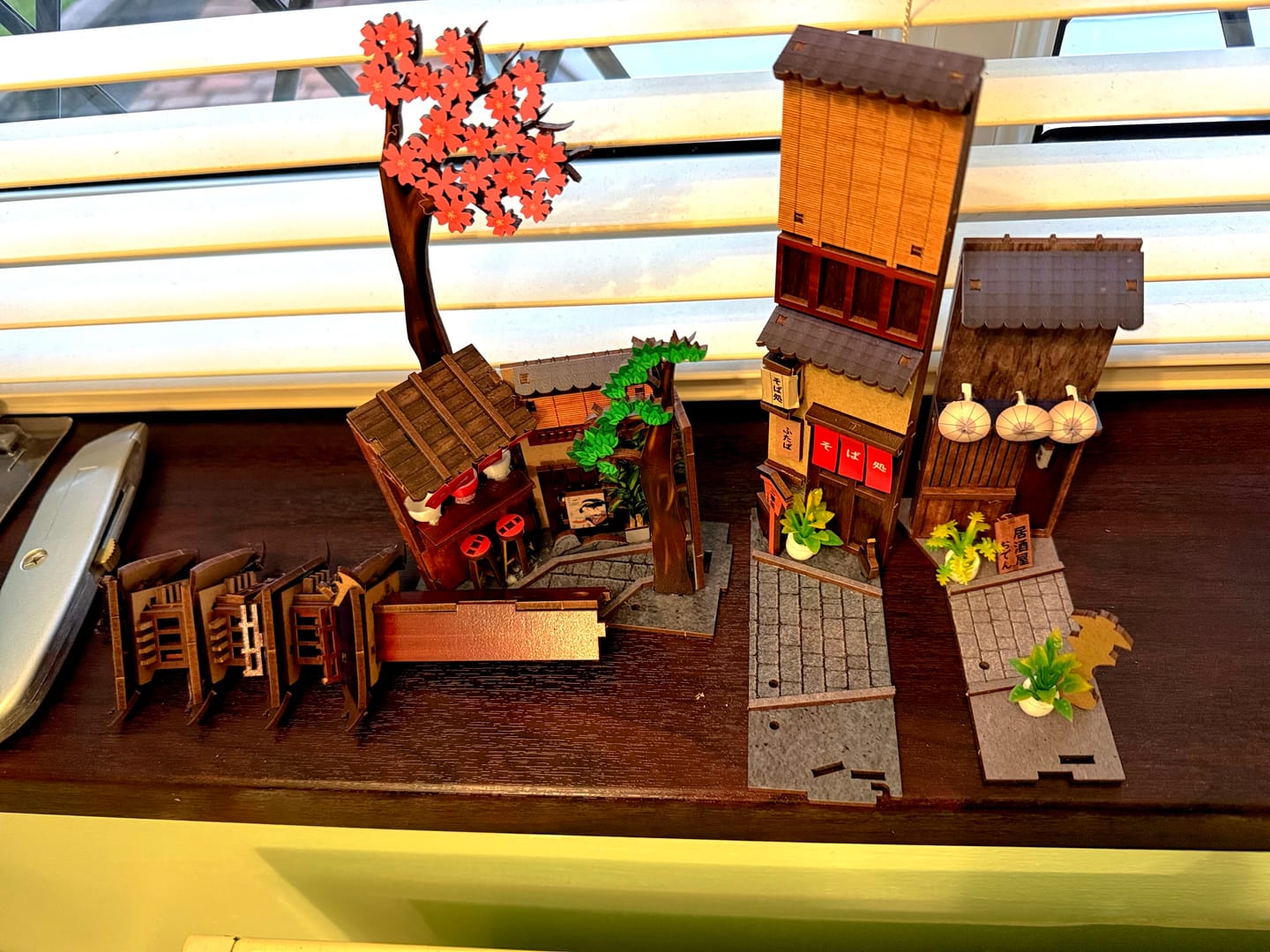 Customer photo review of Kyoto Gion Book Nook Kit