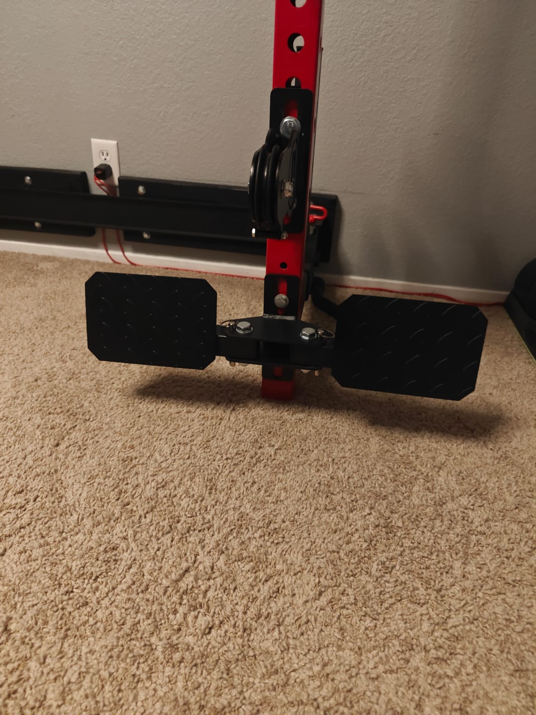 Customer photo review of Pulley System - Rows Collapsible Footplate