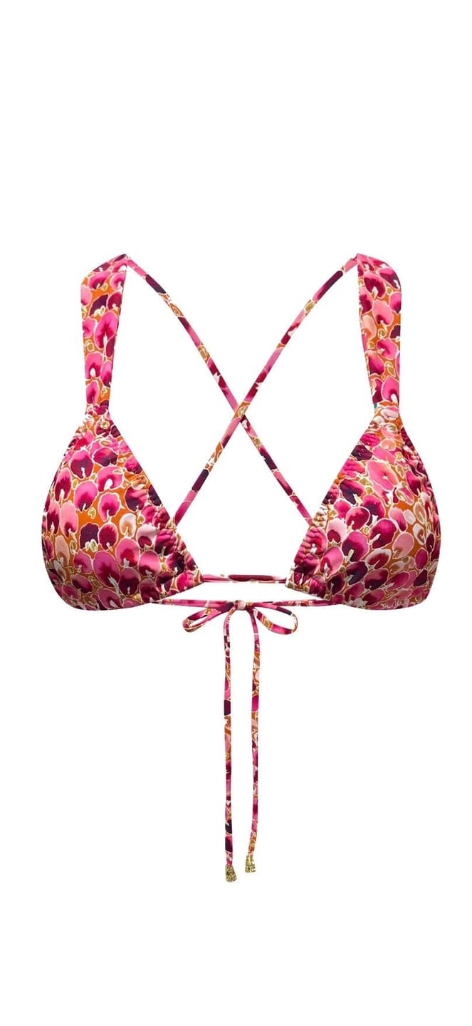 Customer photo review of Juliette Top in Watercolor Rose Petals