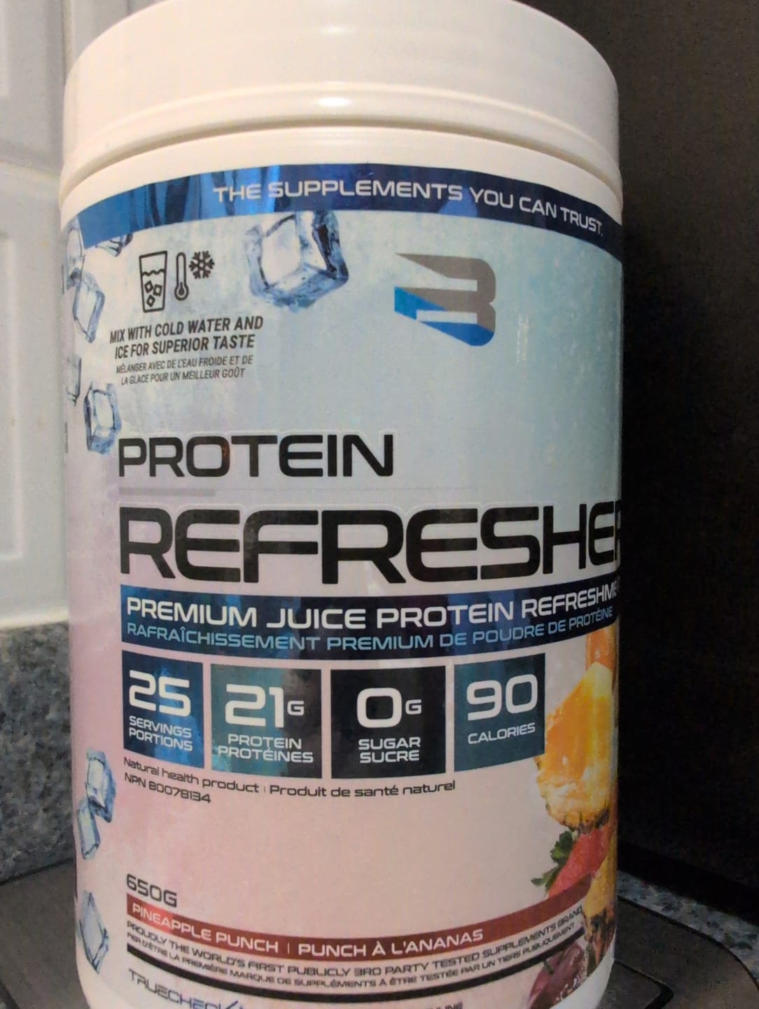 Customer photo review of Protein Refresher