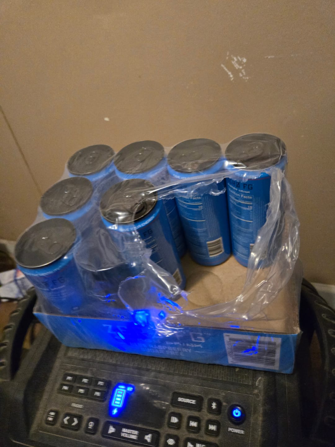 Customer photo review of ZERO FG Energy Drinks